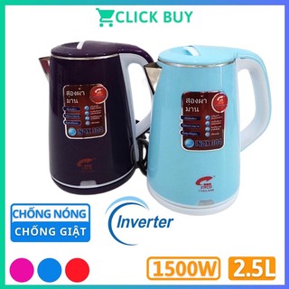 Ấm Siêu tốc JIPLAI THÁI LAN 2,5L cao cấp