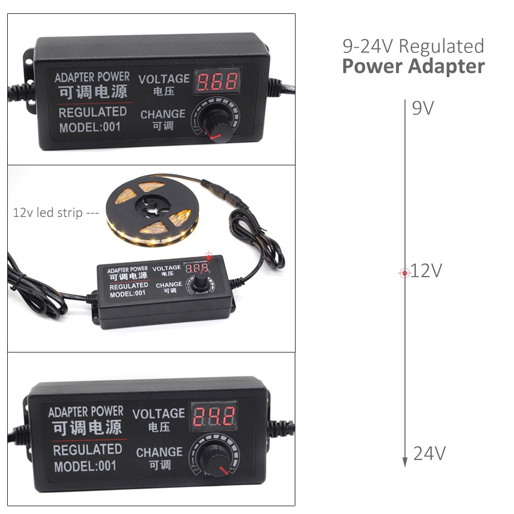 Transformer Regulated Adapter Chuyển Đổi Điện Áp Điều Chỉnh Được