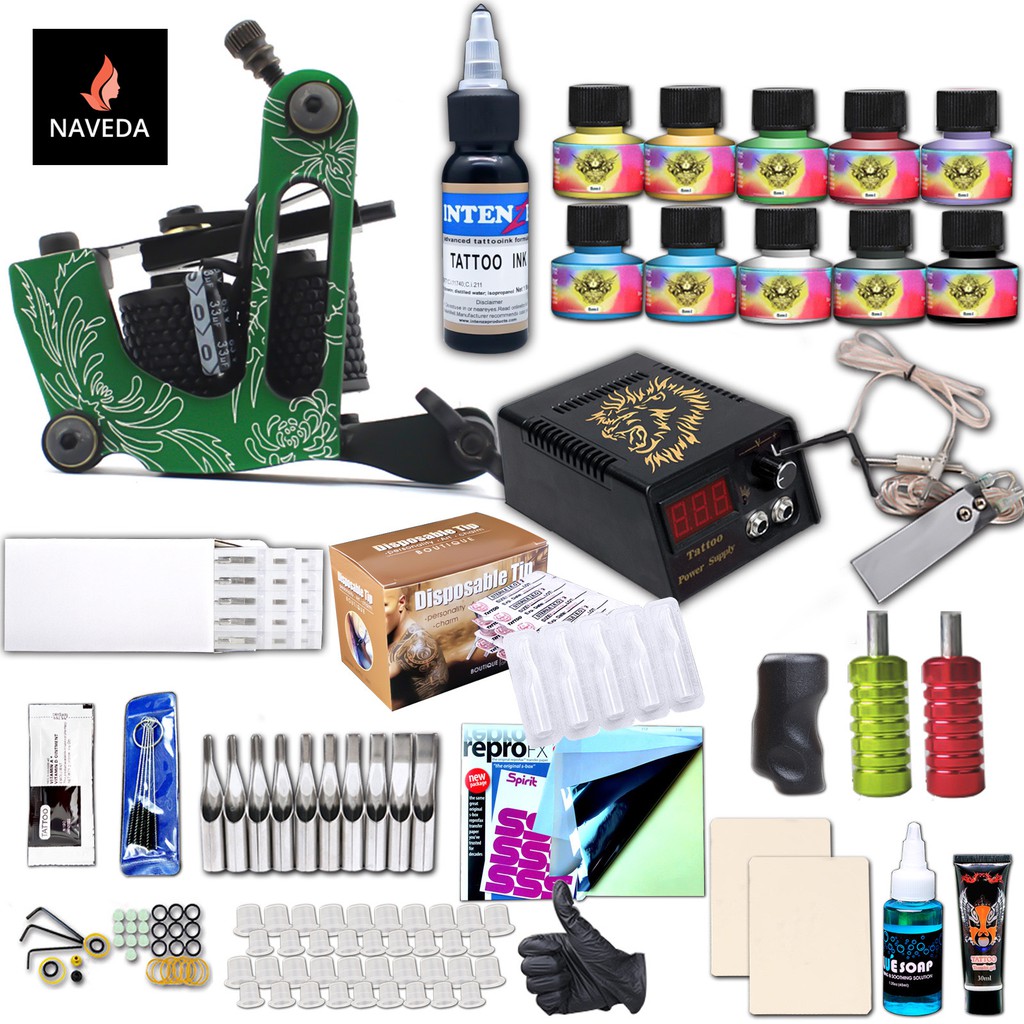 BỘ MÁY XĂM TATTOO 20 CHI TIẾT