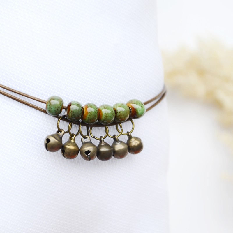 Lắc chân chuông Handmade gốm sứ - TS-202 | BigBuy360 - bigbuy360.vn