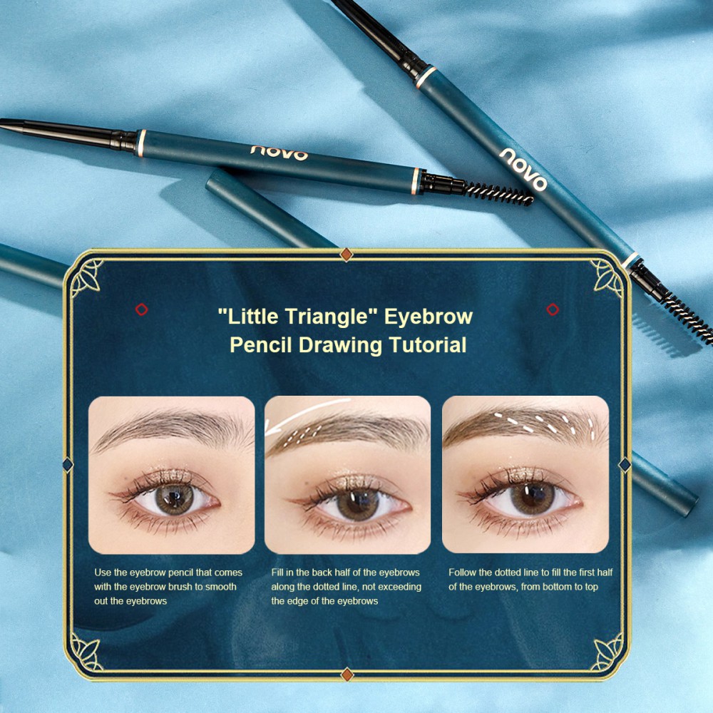 ☀☀☀ (Hàng Mới Về) Bút Chì Kẻ Lông Mày Ngòi Tam Giác Mềm Mại Không Nhòe Màu ☝☝☝ | BigBuy360 - bigbuy360.vn