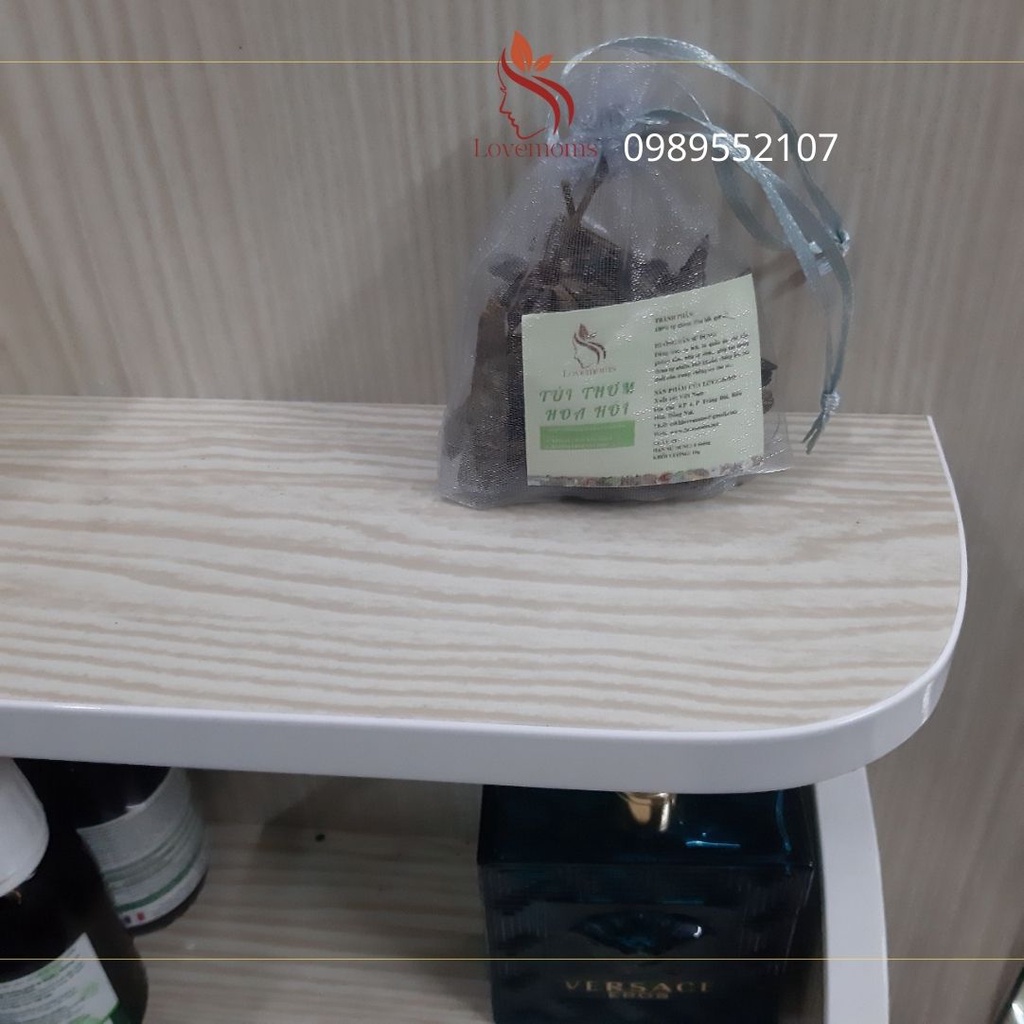 Túi thơm thảo mộc treo phòng, treo xe, treo tủ quần áo Lovemoms 20gr