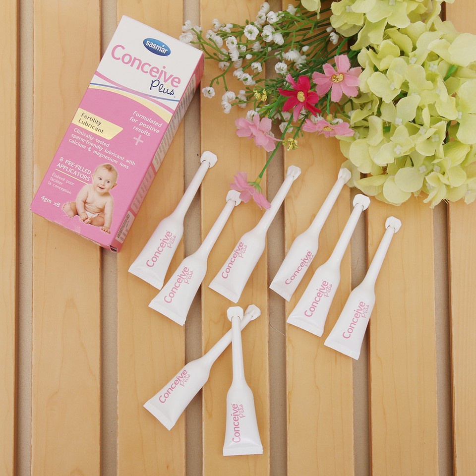 (Tuýp lẻ) Gel Hỗ Trợ Sức Khỏe Conceive Plus Cho Nam Nữ - Tăng Khả Năng Của &quot;Tinh Binh&quot; - Hỗ trợ có thai tự nhiên