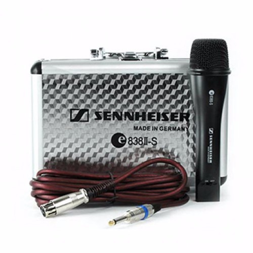 micro hát karaoke có dây senheiser 838II cao cấp - micro co day senheiser 838