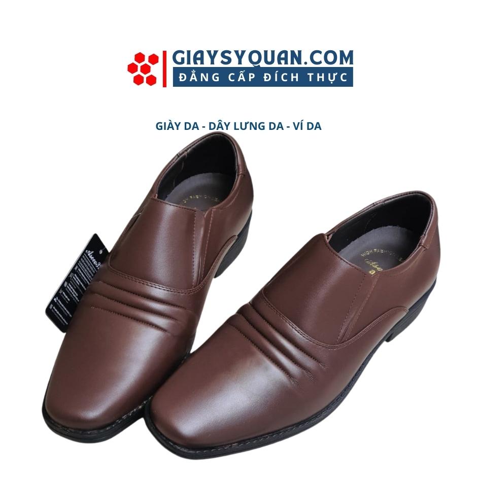 GIÀY LƯỜI CAO CẤP DA CỪU ĐẾ HƠI ASECO 32MÃ 714AIR - NÂU