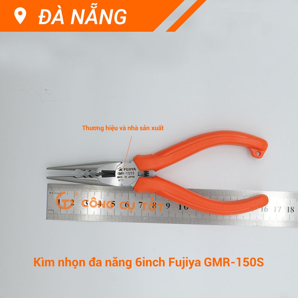 Kìm nhọn đa năng 6'' Fujiya GMR-150S