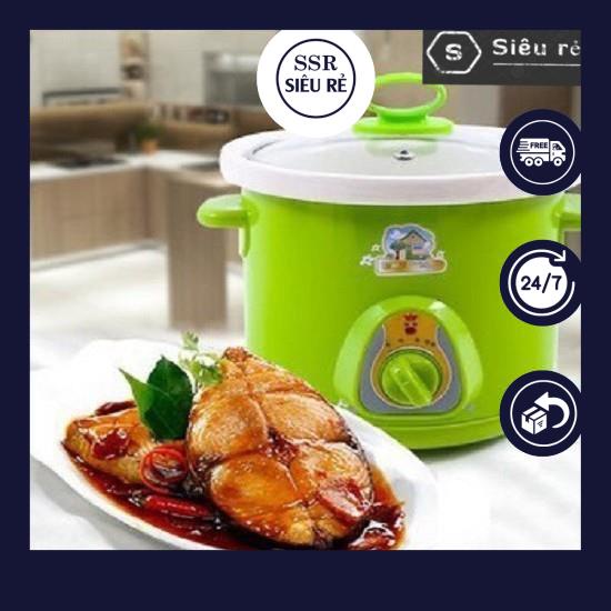 Nồi Nấu Cháo Chậm SSR 2.5L Nồi Chưng Yến, Nấu Mì, Kho Cá (LA165199))