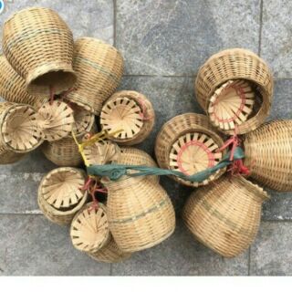 Giỏ trang trí decor giỏ cua giỏ cá