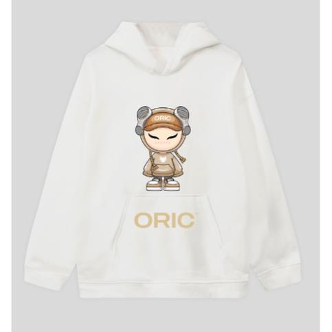 Áo Hoodie Nỉ Bông In Hình ORIC 2S Clothing, Áo Đôi Hoodie Form Rộng TV5017 hg