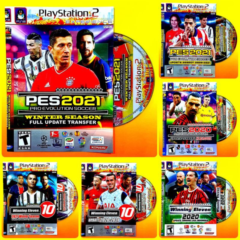 Bộ Đồ Chơi Ps2 Playstation 2 Pes 2021 Pes 2020 Chất Lượng Cao