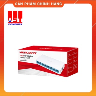 Bộ chia mạng 8port mercusys ms108 10/100mbps - hàng chính hãng
