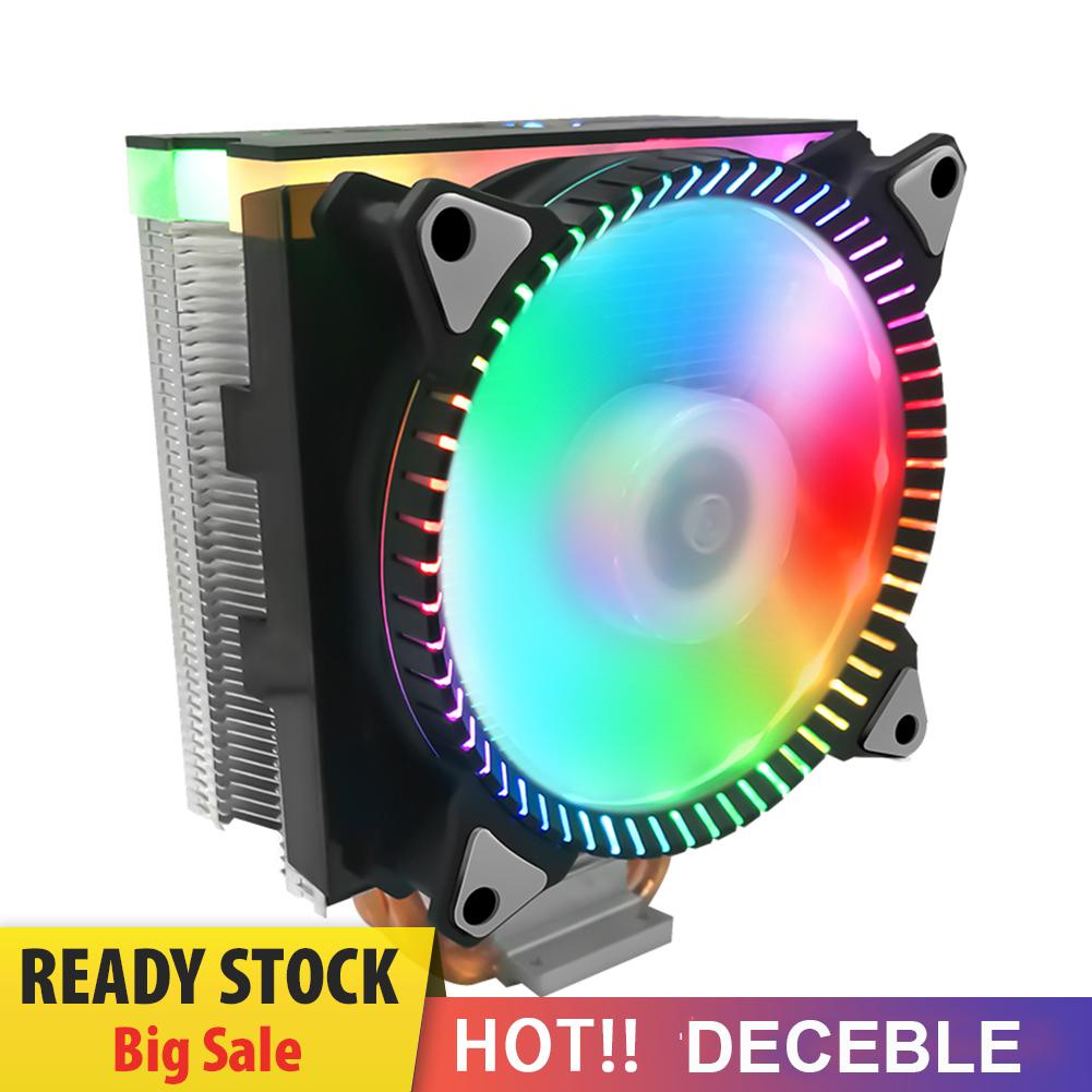 deceble T400i CPU Cooler 4 Copper Heatpipes 120mm RGB Fan for AMD LGA 115X 775 1366