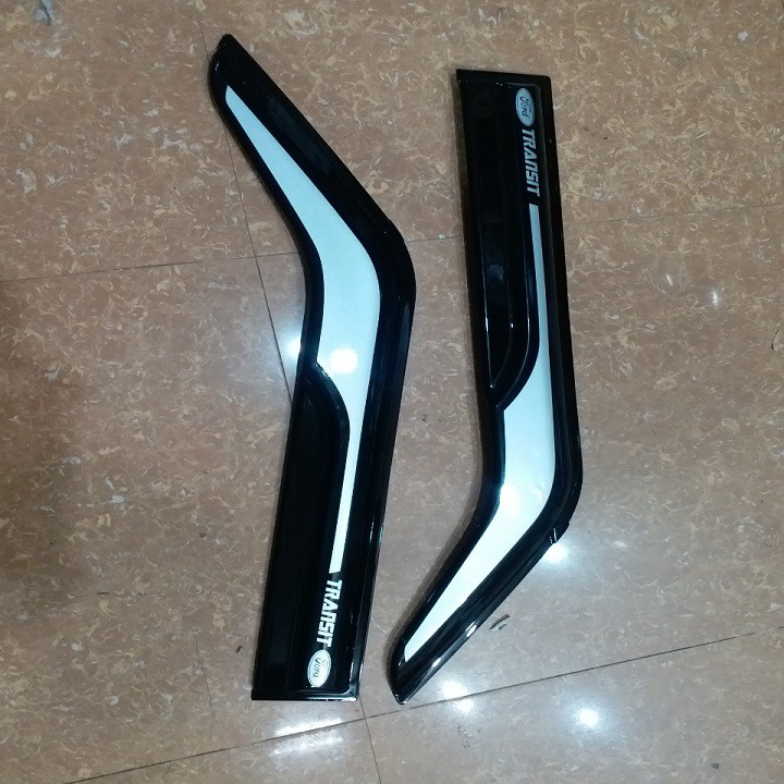 BỘ VÈ CHE MƯA  HAI MÀU  CAO CẤP XE FORD TRANSIT 2014-2021