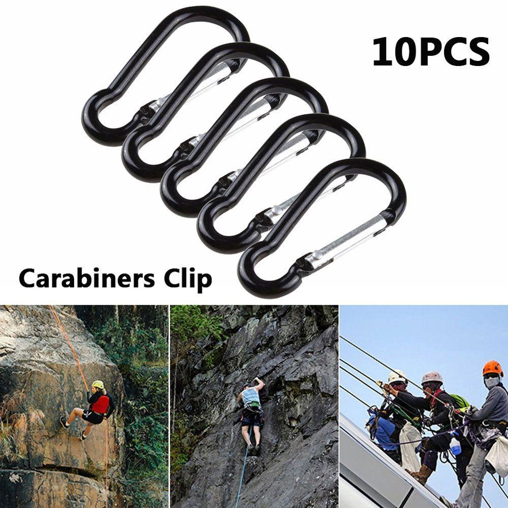 Set 10 Móc Khóa Treo Đồ Hình Chữ D