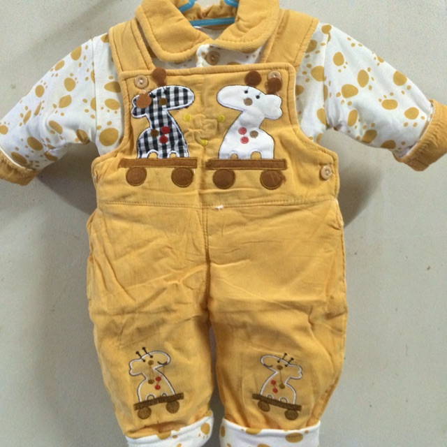 Combo 2 set yếm con hươu vàng và yếm túi