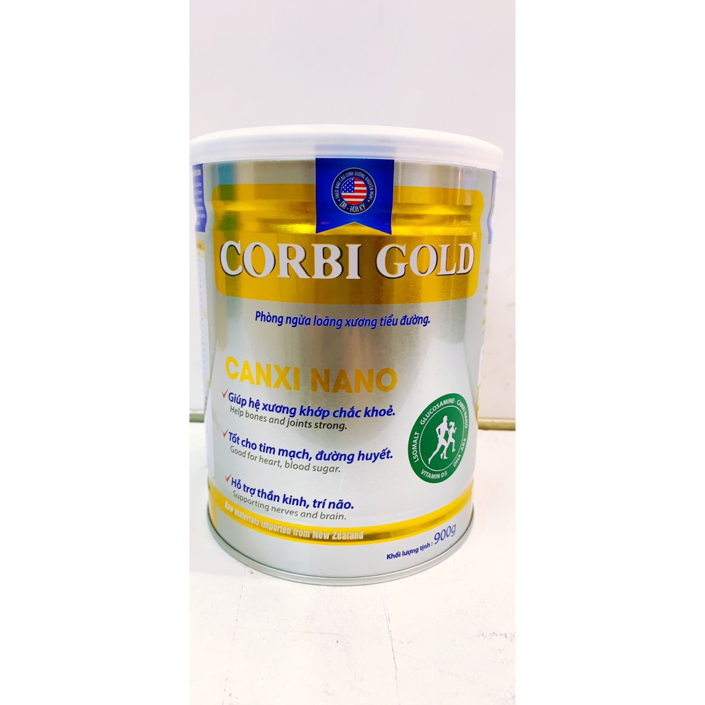Sữa Bột Corbi Gold Nano Canxi ngăn ngừa loãng xương _ tiểu đường