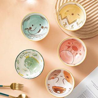 Bát Ăn Cơm Dễ Thương Cute Gốm Sứ Cao Cấp, Chén Ăn Cơm Gốm Sứ