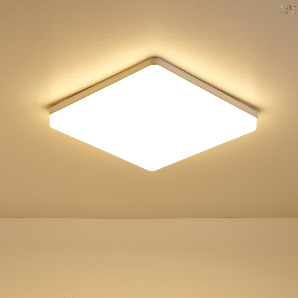 Đèn Led Gắn Trần Hình Vuông 48W Ánh Sáng Trắng 6500-7000K