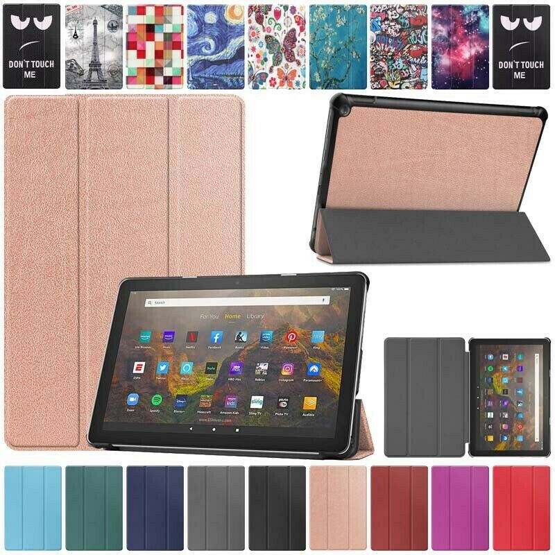 Ốp Lưng Da Pu Cho Amazon All-New Fire HD 10/10 Plus 11th Gen 2021 10.1&quot;