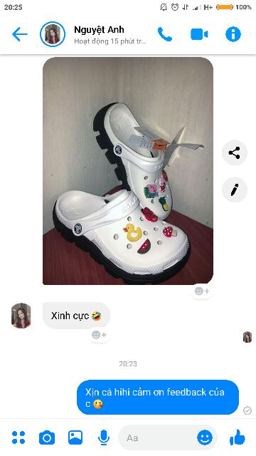 Dép Sục Trắng tặng 8stk