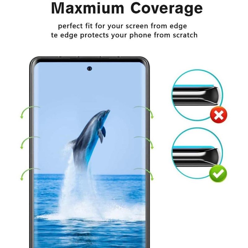 Kính Cường Lực Viền Cong HD Chống Trầy Chất Lượng Cao Cho Samsung Galaxy S22 S22Plus / Samsung S22