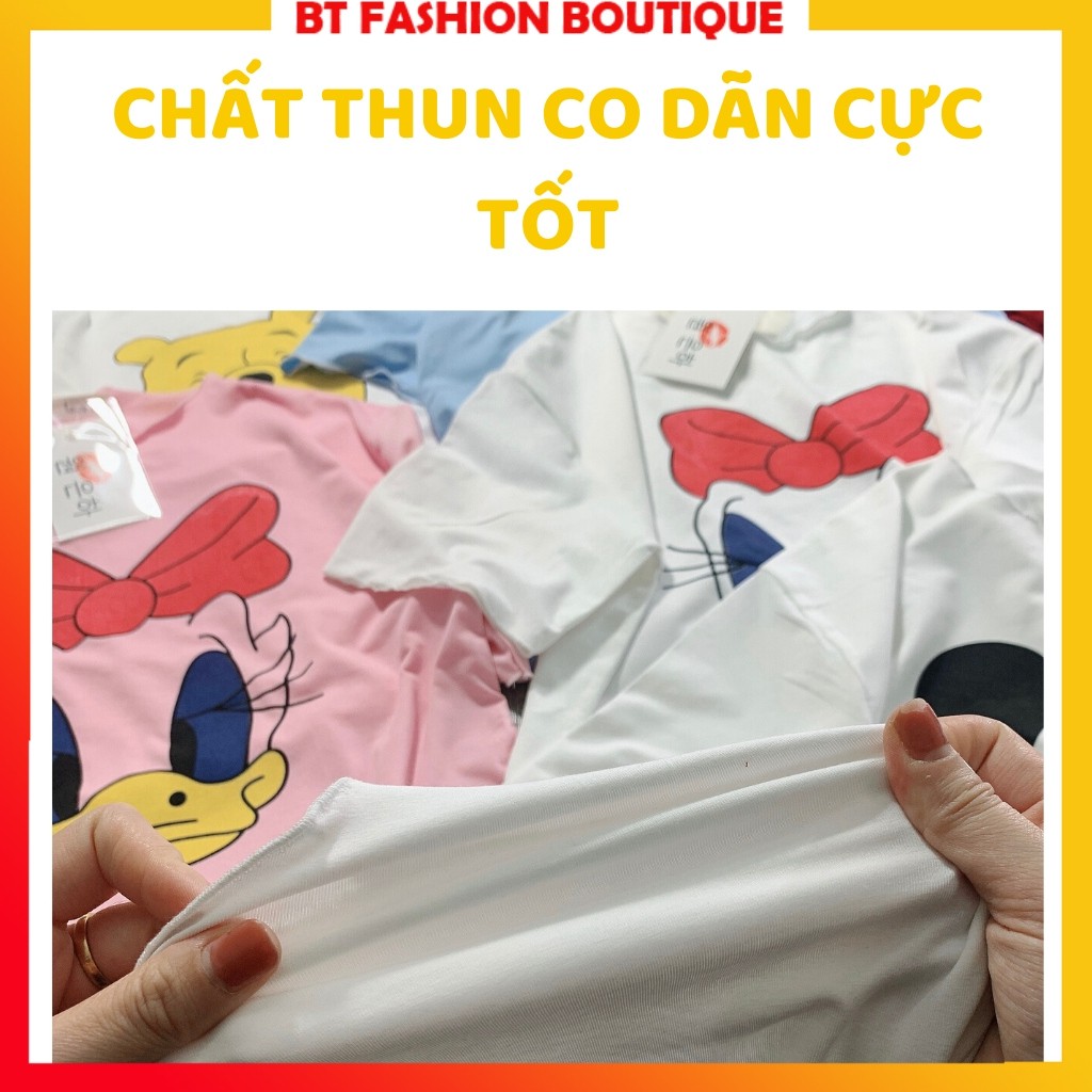 [HÀNG CHUẨN XỊN] Đồ bộ nữ Hoạt Hình HH01 quần đùi giả váy,from thụng chuẩn vải đanh mịn | BigBuy360 - bigbuy360.vn