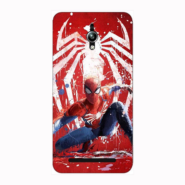 Ốp Lưng Tpu Siêu Anh Hùng Marvel Cho Asus Zenfone Go Zc500Tg Z00Vd 5.0inch