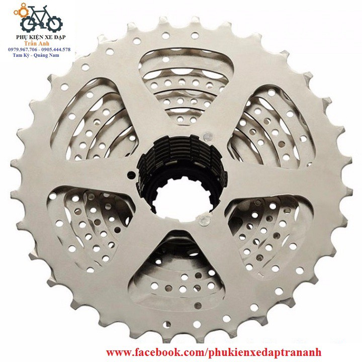 LÍP THẢ LÍP XE ĐẠP 8 TẦNG SHIMANO CS HG41-8 11-32T - CHÍNH HÃNG