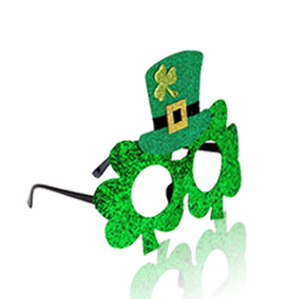 CONOPERY  St Kính Râm Kiểu Cỏ Ba Lá Hóa Trang Chụp Ảnh Selfie