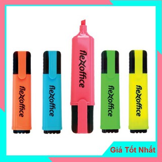 Bút đánh dấu bút nhớ dòng bút dạ quang bút màu FlexOffice FO-HL02 nhiều màu lựa chọn