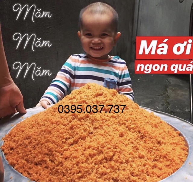 Ruốc cá hồi tươi sapa loại thơm ngon đặc biệt nhà làm lọ 100g
