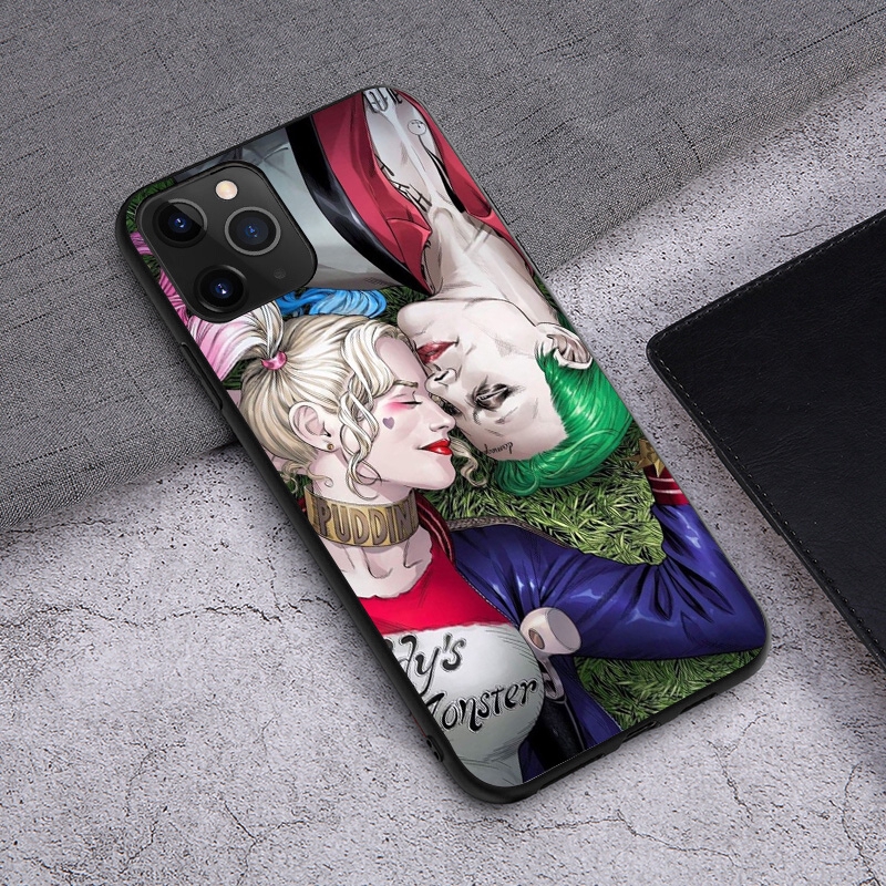 Ốp Lưng DẻO HìNh Harley quinn Cho Iphone 11 Pro Max XS XR X 6s 7 8 Plus