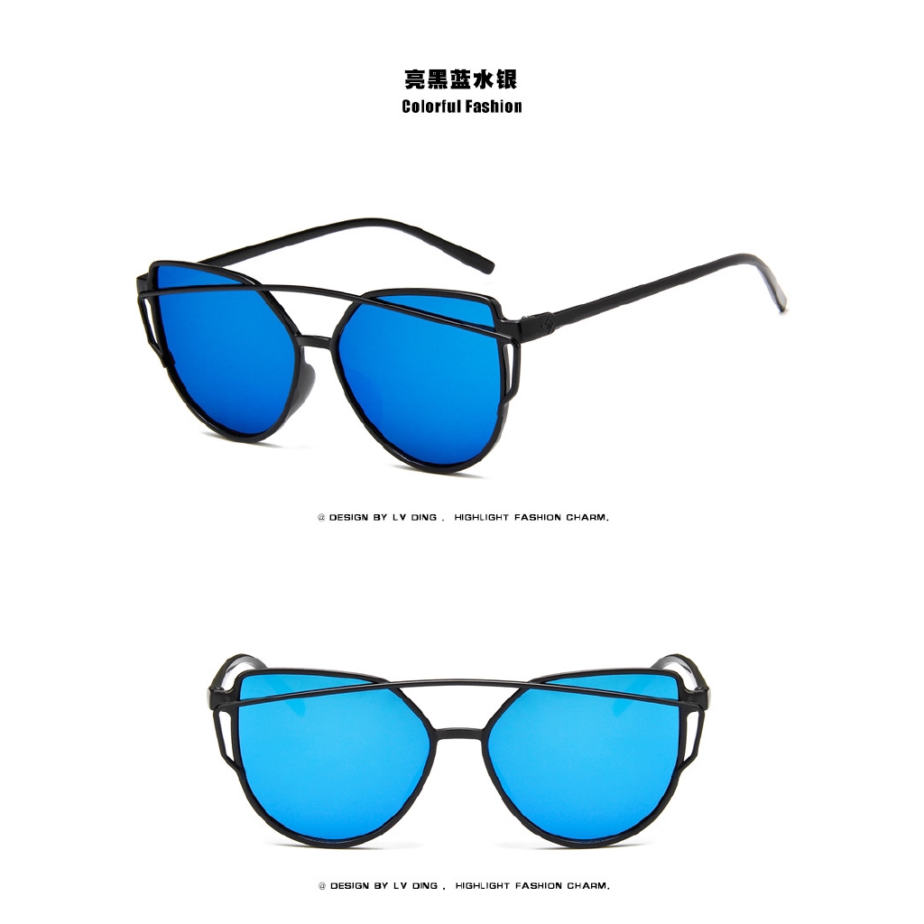 Kính mát SAMJUNE mắt mèo thời trang cho nữ