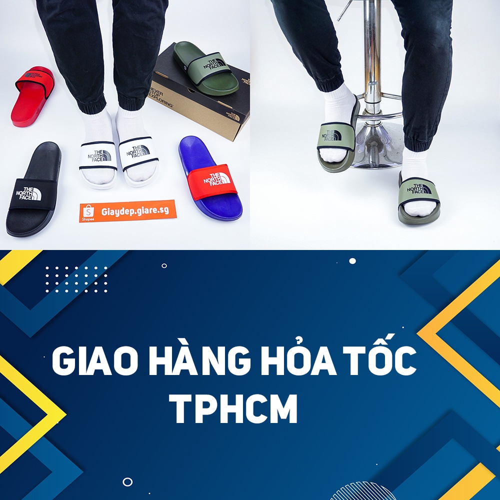 Dép bigsize nam nữ The North Face  - kiểu dáng quai ngang thời trang unisex