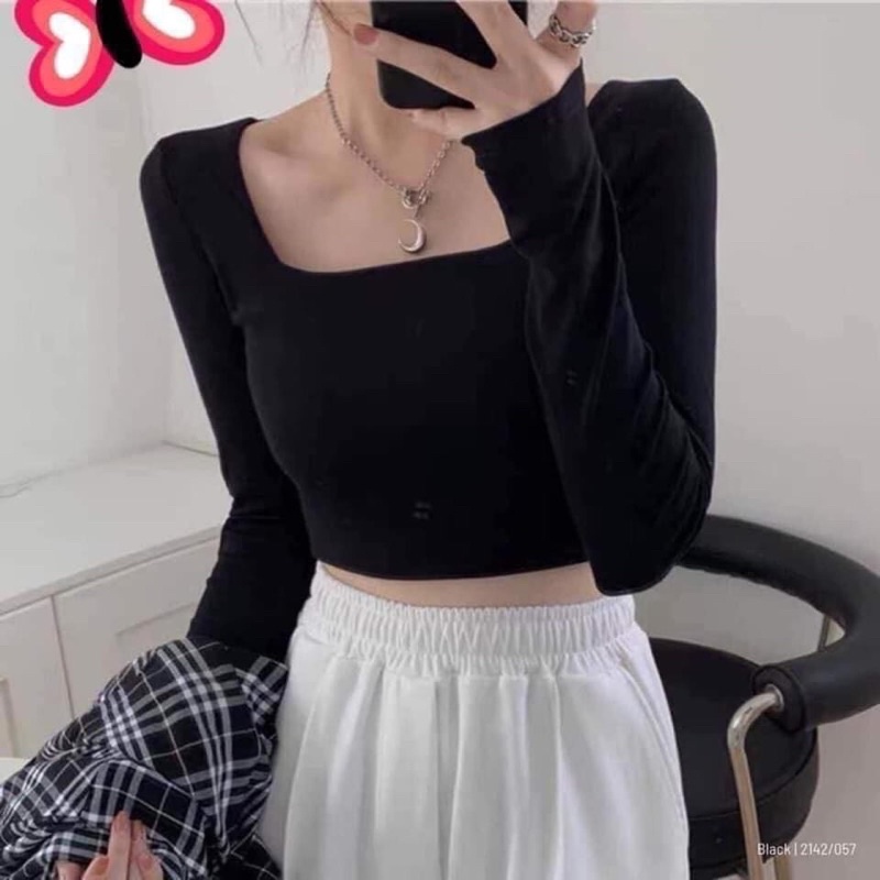 ⚡️BÁN SỈ⚡️Áo thun dáng ngắn croptop cách điệu