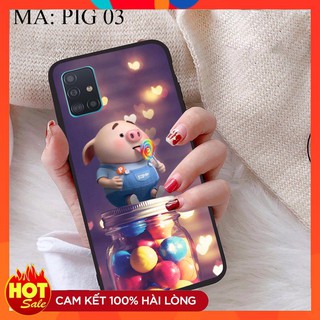 Ốp Samsung A31/ A51/ A71/ A50/ A12/ A22/ A32/ A52/ A72/ M51/ A21S mẫu heo con dễ thương