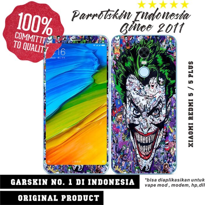 Ốp Lưng Garskin Skin Case Cho Xiaomi Redmi 5 / 5 Plus