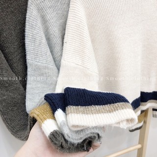 Áo len lông thỏ viền gấu