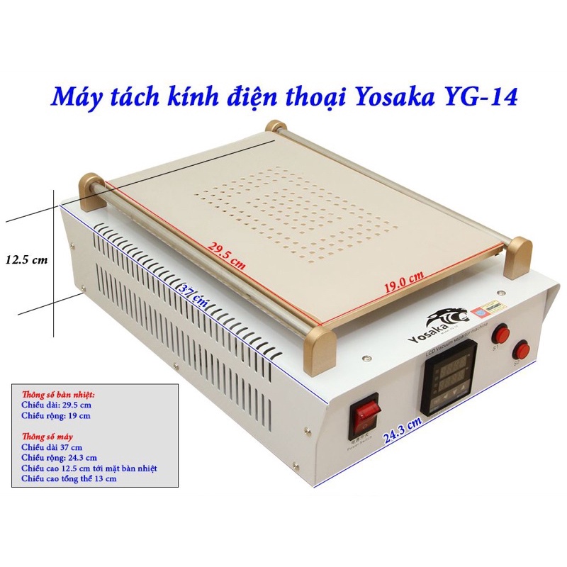 MÁY CẮT TÁCH LỚN 14INCH YOSAKA YG-14