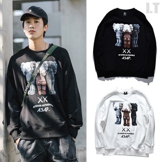 Áo sweater thu đông nam nữ K.A.W có bigsize vati nỉ bông ngoại dày mịn