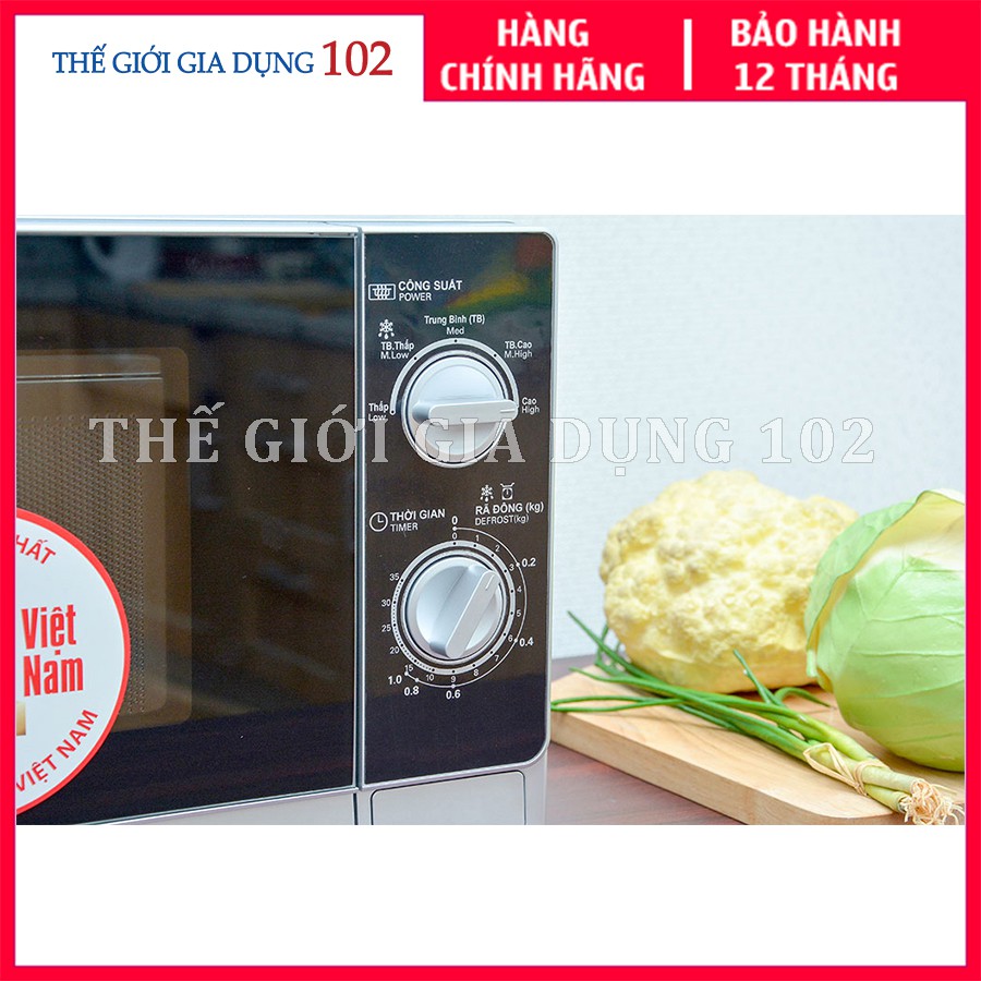 [FREESHIP] Lò vi sóng Sharp R-205VN-S - Hàng chính hãng, bào hành 12 tháng