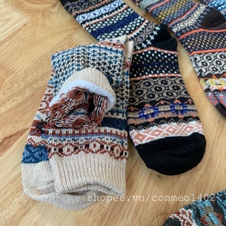 SET 5 ĐÔI TẤT THỔ CẨM