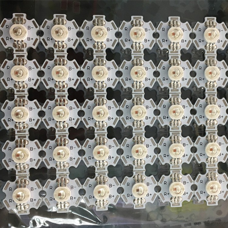 Led luxeon 3W rgb, 3W grb led 6 chân, led 3 in 1