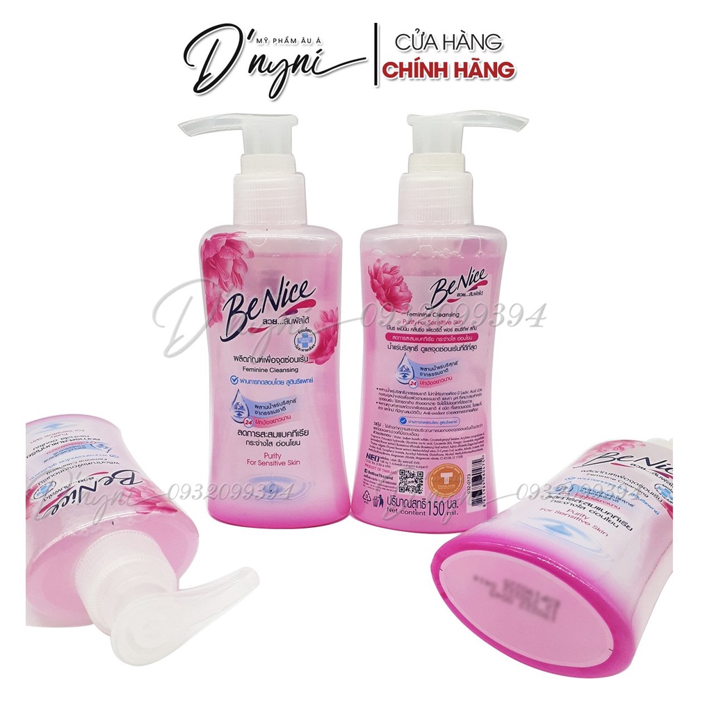 Dung dịch vệ sinh phụ nữ Be Nice Thái Lan 150ml