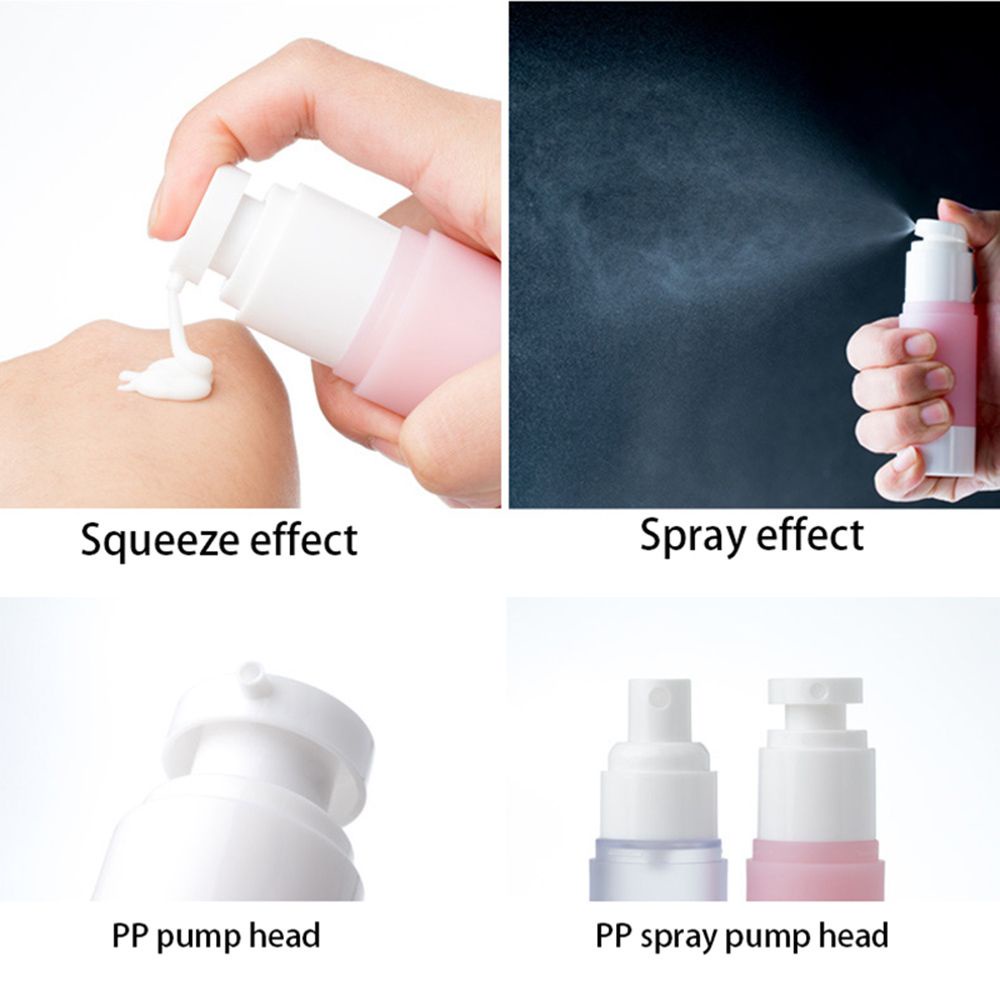 Bình xịt chân không đựng mỹ phẩm dung tích 30ml/50ml/100ml