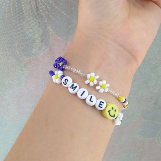 [Handmade] set vòng tay hạt cườm Smile