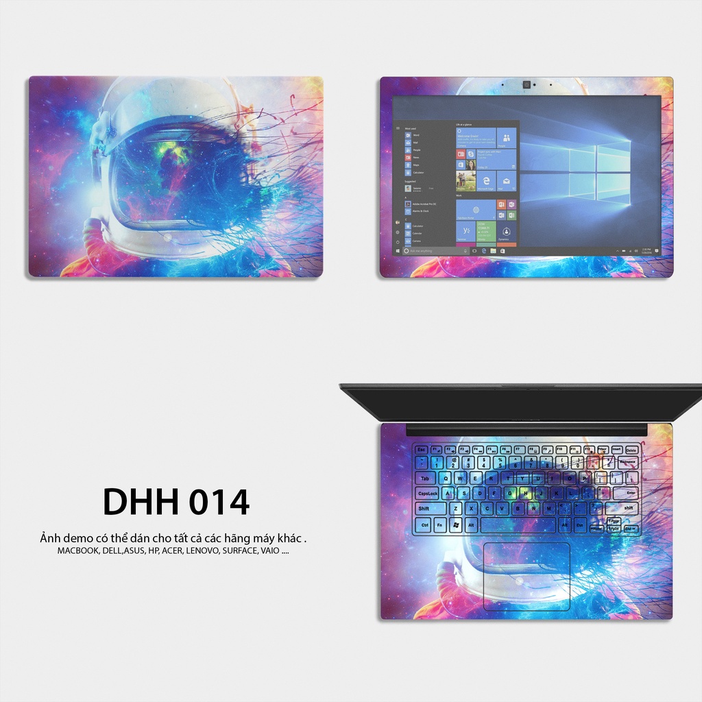 Miếng Dán Skin Laptop Mẫu Graphic - Decal Dán cho Dell, Hp, Asus, Lenovo, Acer, MSI, Surface,Vaio, Macbook