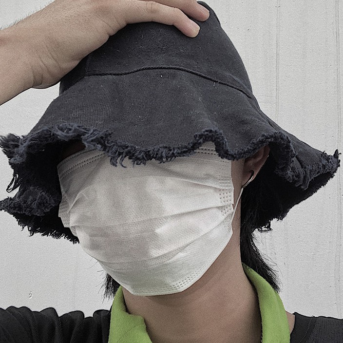 [Spot] Nón Bucket Vải Bạt Thời Trang Nhật Bản Cá Tính Unisex 20120