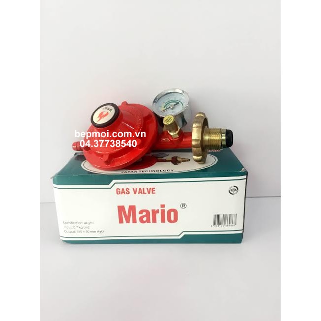 Van gas đồng hồ Mario