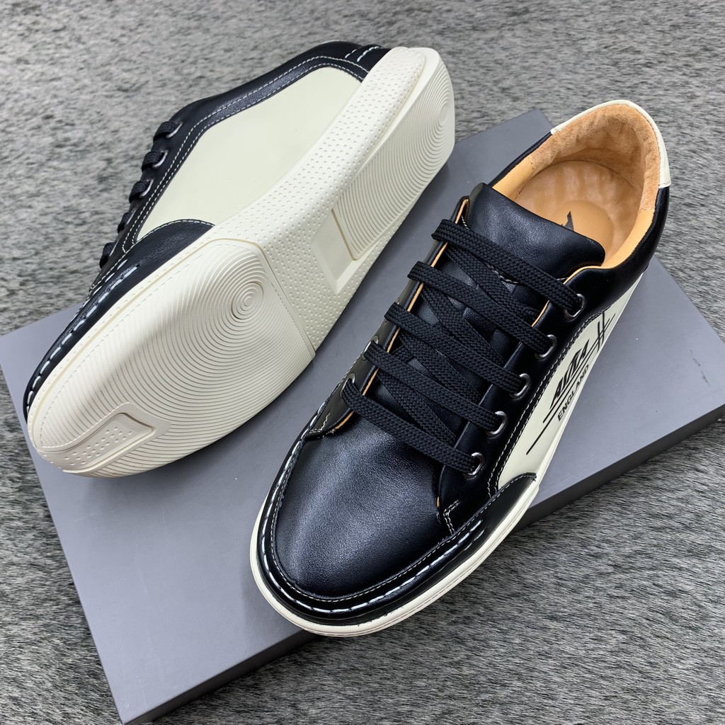 Giầy thể thao/sneaker nam da bò Asia siêu êm